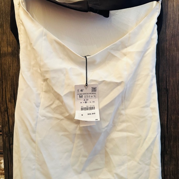 BNWT Zara Strapless Mini Dress - Picture 6 of 6